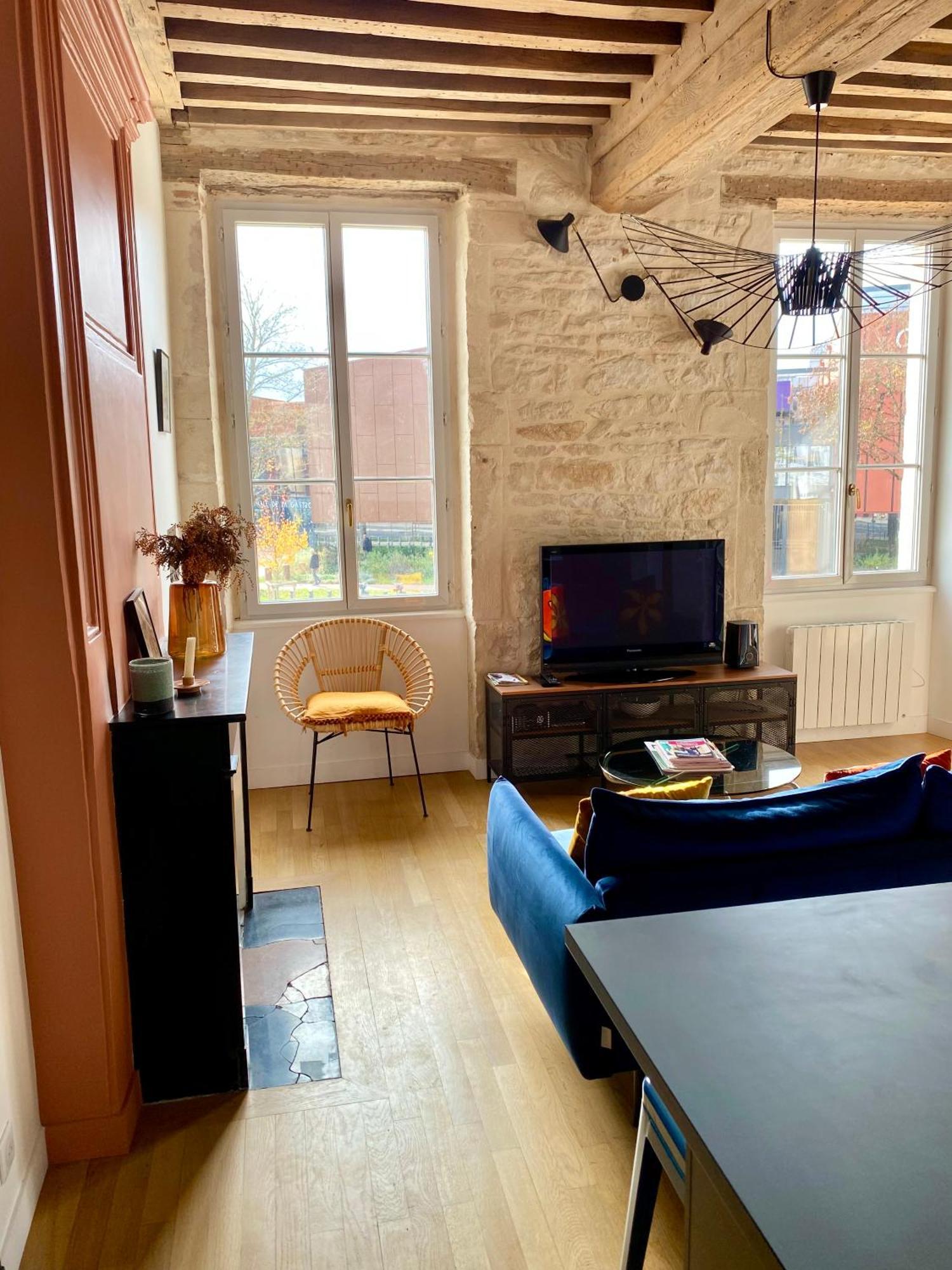 Ferienwohnung Les Jardins De La Cite Dijon Exterior foto